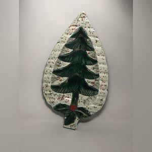 Christmas Tree Serving Plate